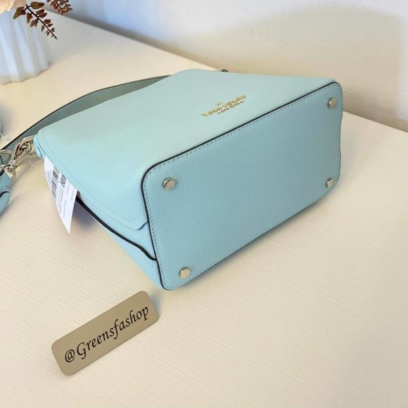 Kate spade Purse & wallet  Darcy Black Small Bucket Bag Crossbody blue - Picture 7 of 11